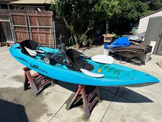 Cobra Kayaks 12.5' Tandem Sit-On-Top Kayak Package – Cart, Paddles & Deluxe Seats