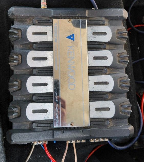 Kenwood Car Amp 1000w 4 Channel