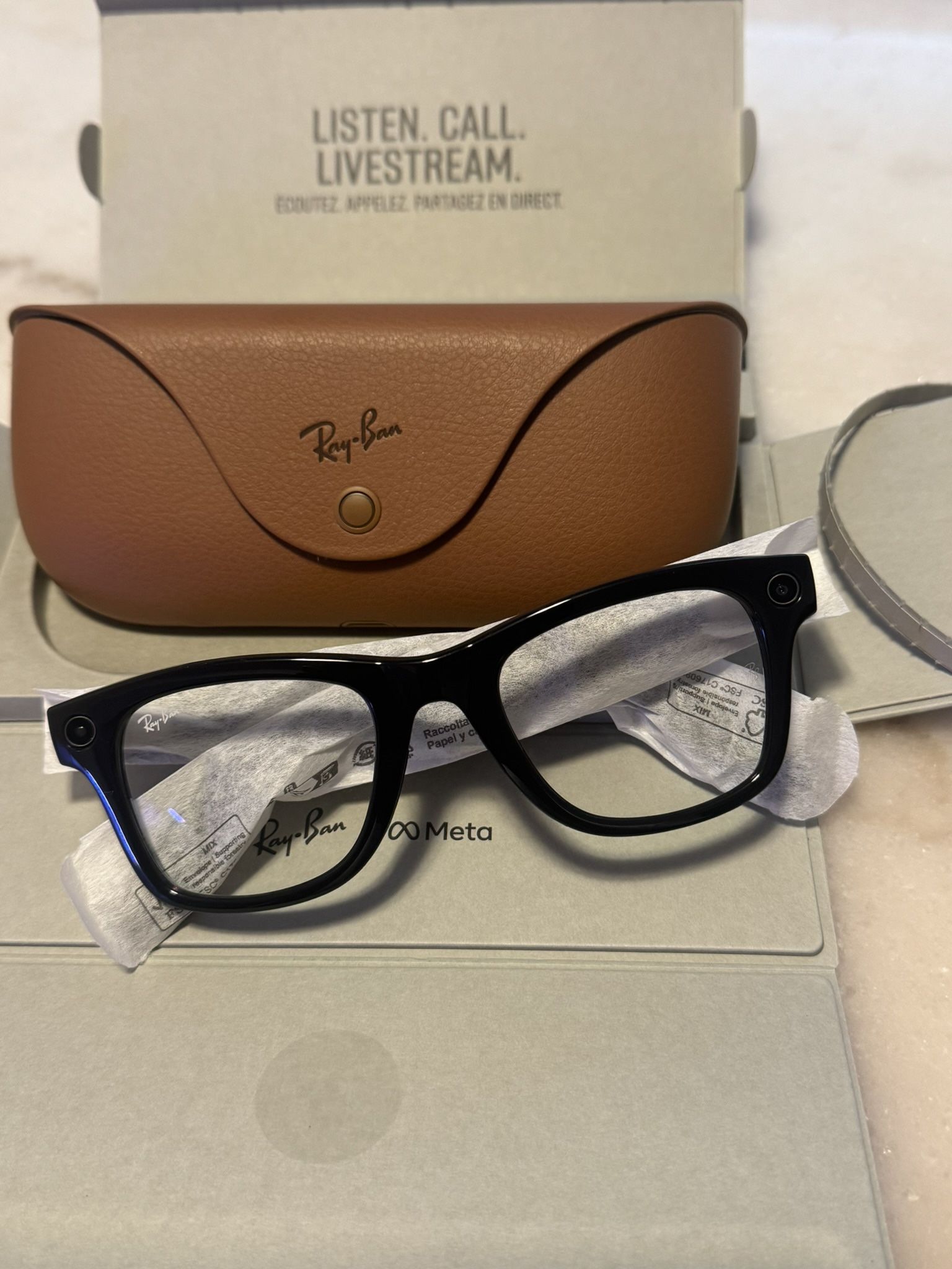 Raybands Wayfarer Meta Glasses (NEW)