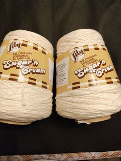 Yarn. Bought too many for project. Color ecru. Price EA