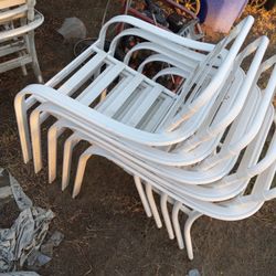 Patio Chairs 9 Total