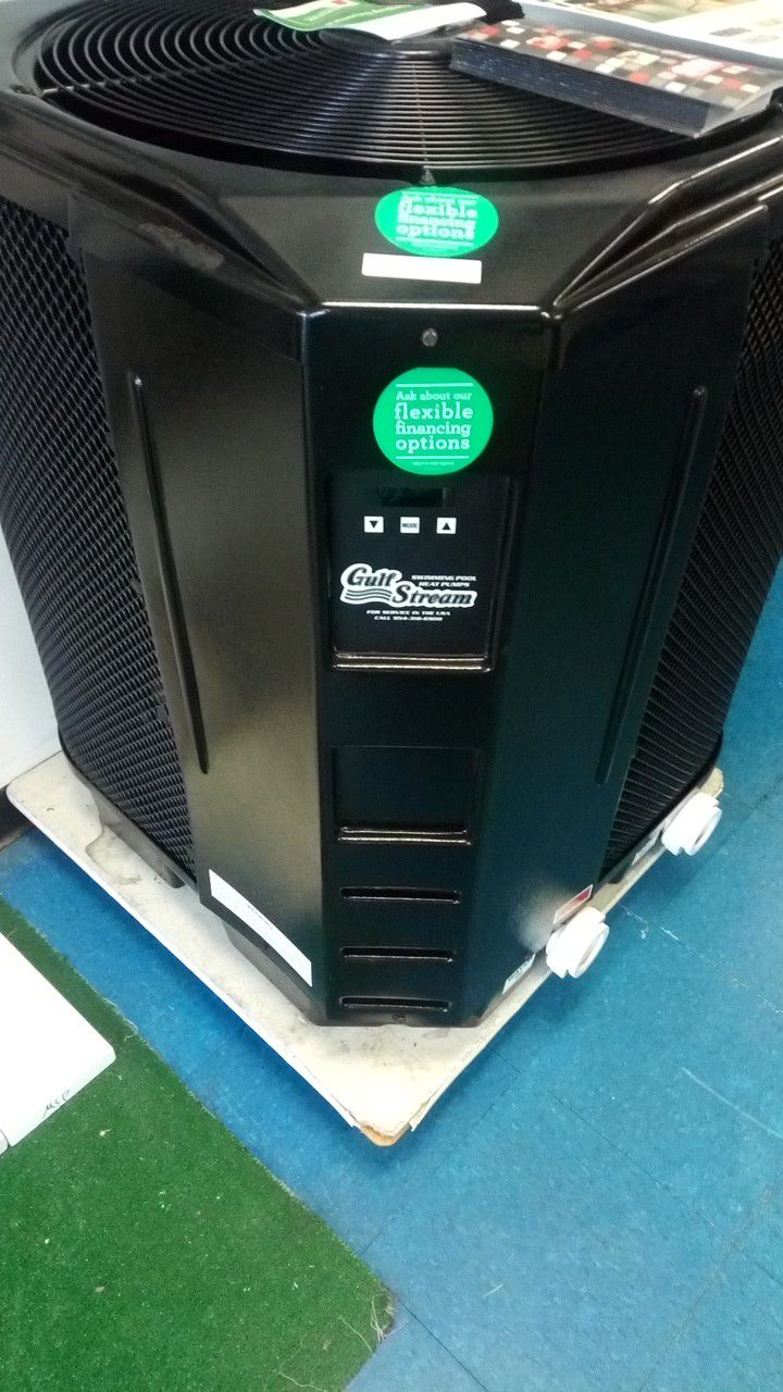 Heat up your pool or spa or jacuzzi with an energy efficient heat pump for your swimming pool one of the best pool heaters in the industry