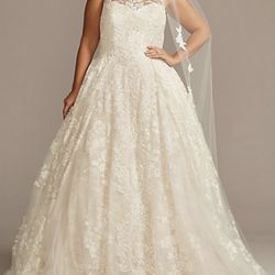 Wedding Dress Size L