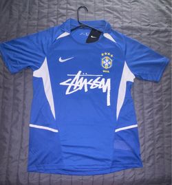 Size M Ronaldinho Stussy x Brazil Jersey