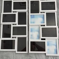 2 Photo Collage Wall Portrait 