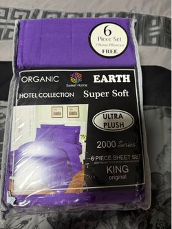 6-piece organic sheet set