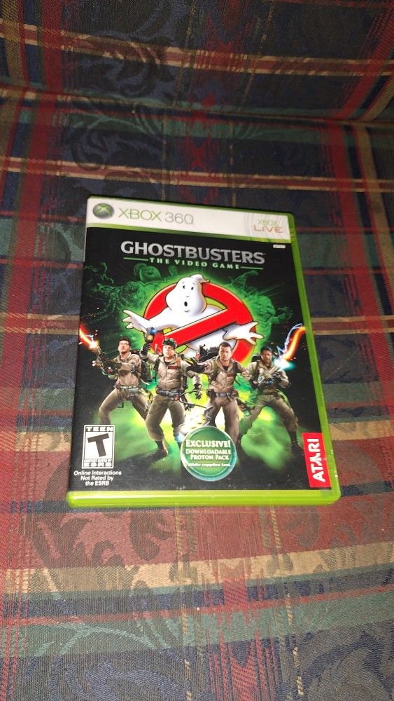 Ghostbusters: The Video Game (Xbox 360, 2009) - COMPLETE CIB video game