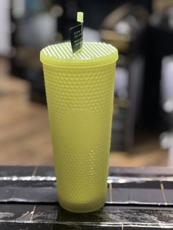 Yellow Glow In The Dark Starbucks Cup