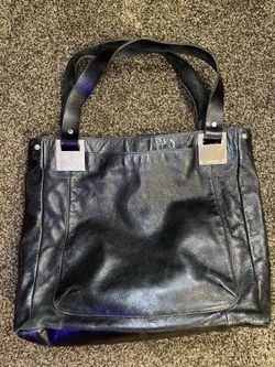 Large Black Liz Clayborne Leather Purse