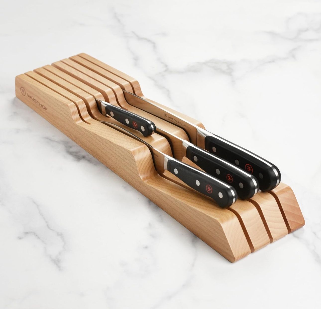 Wusthof Classic 5 Piece In-Drawer Knife Block Set