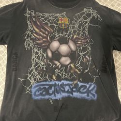 BARCELONA X CACTUS JACK SHIRT 