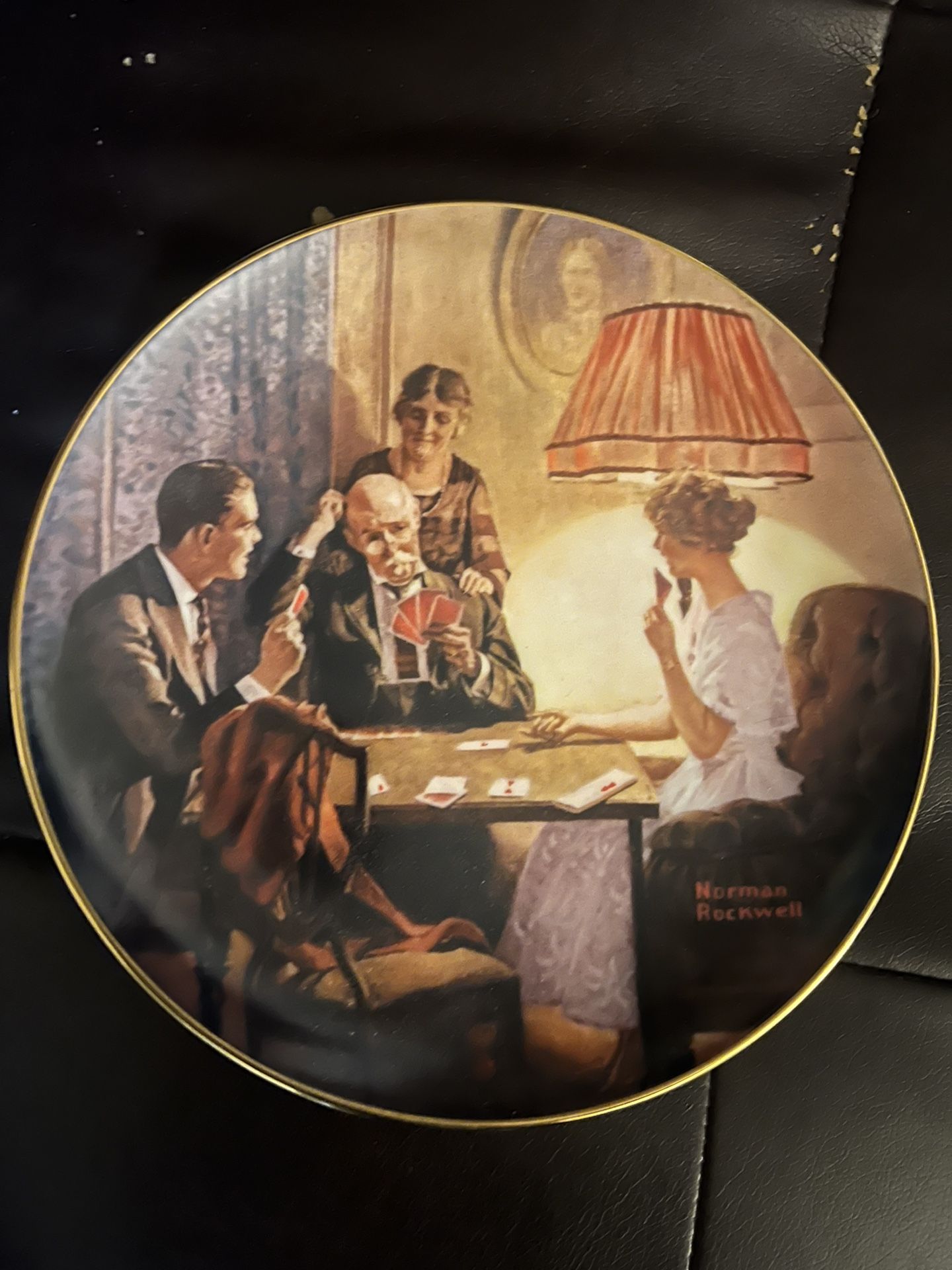 1983 Norman Rockwell “This Is The Room That Light Made”