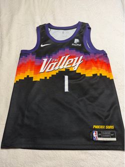 Suns Devin Booker Jersey w/ PayPal Patch