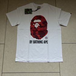 White red camo Bape