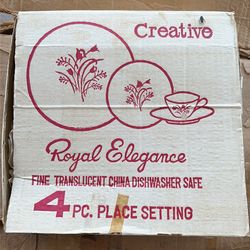 Creative royal 4 pc place set
