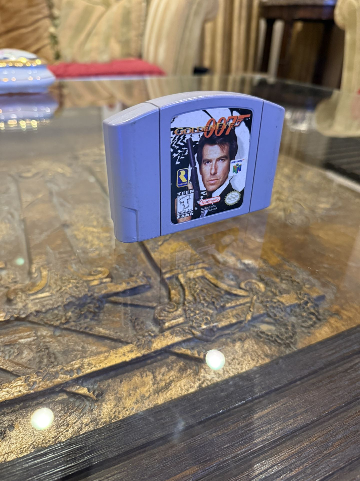 007 GoldenEye Nintendo 64 Cartridge - Tested and Works !