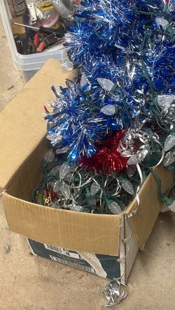 Christmas lights etc