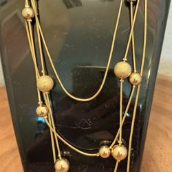 Gold-plated Unique Classic Design 4-layer Long Necklace