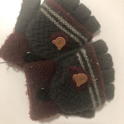 Gloves For Kid Gray 2 PCs