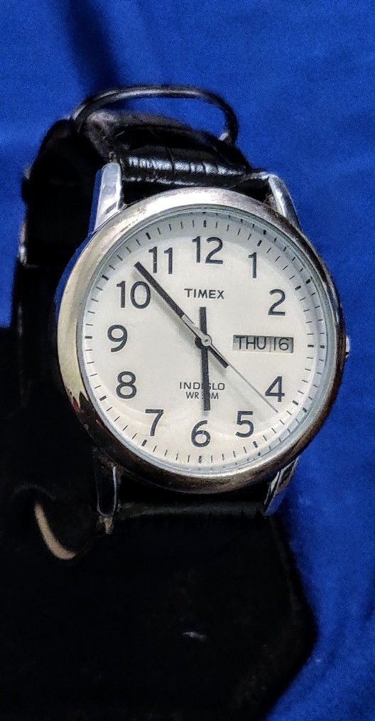 Timex Indiglo Day Date Classic Men's Watch 