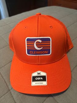 2-Clemson Tigers Adjustable Trucker Hats