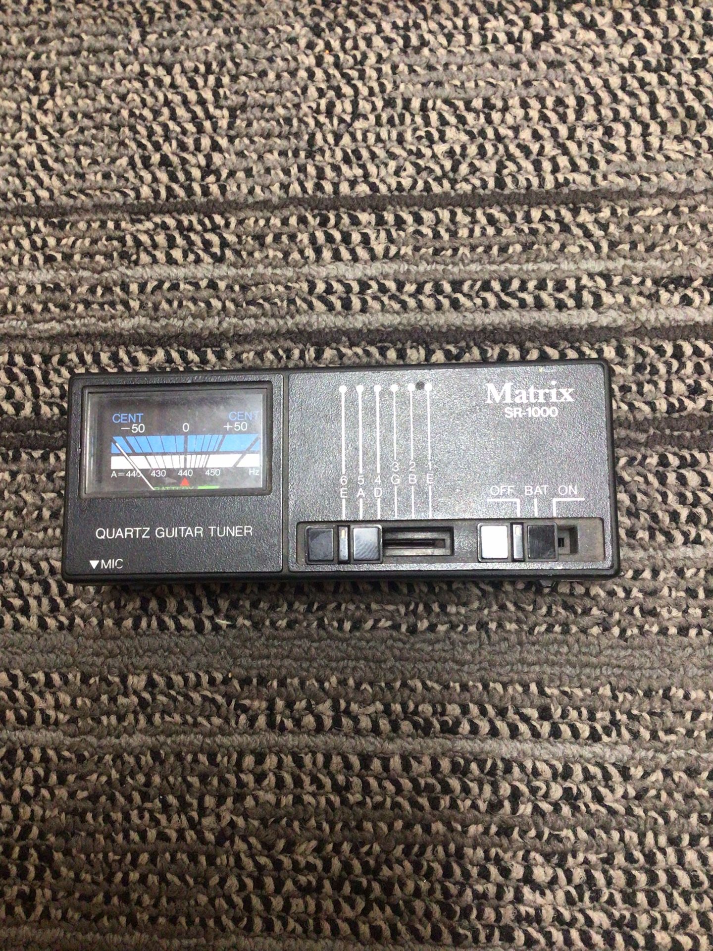 Matrix Quartz Guitar Tuner