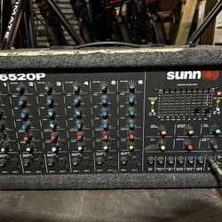 PA system with speakers , mixer, cables, stands in working condition
