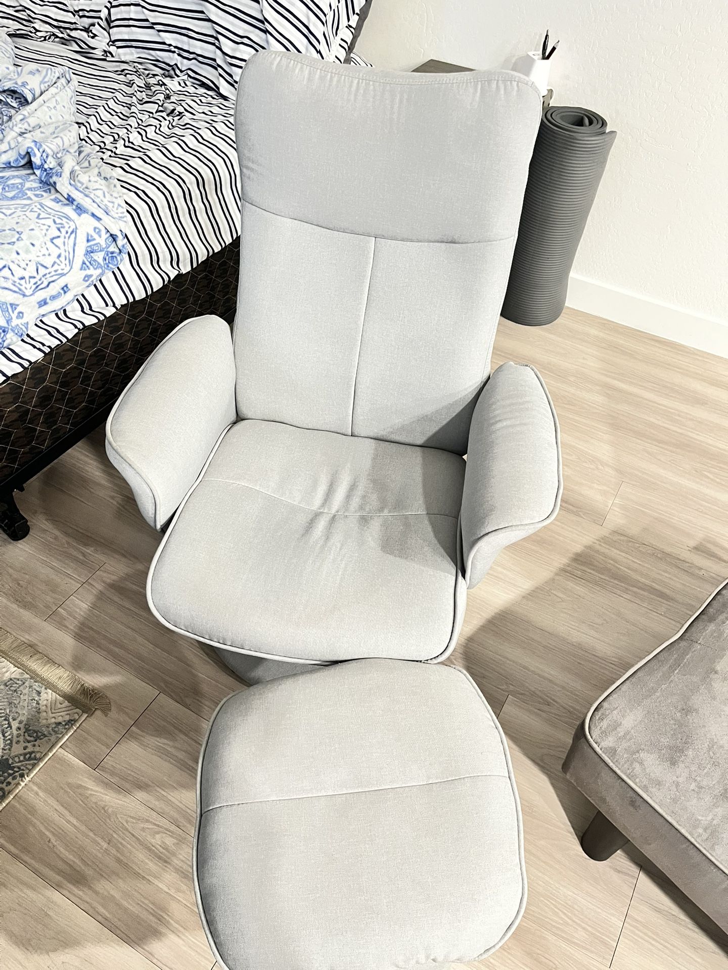 Chair And Ottoman