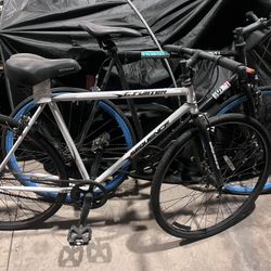 bikes for sale and punching bag 