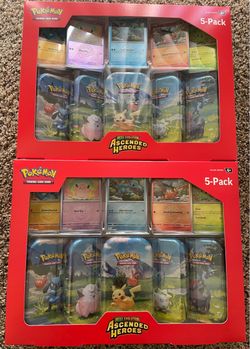 Ascender Heroes Min Tins 5 Pack