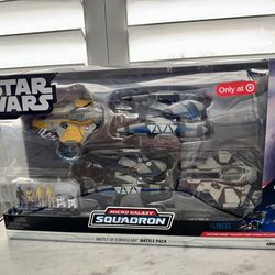 STAR WARS Micro Galaxy Squadron Battle of Coruscant Battle Pack Vehicles with Mini Figures Set - 12pcs