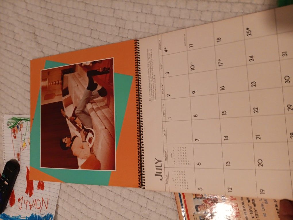 Elvis Calendar