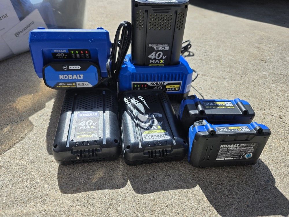 Kobalt Battery And Chargers
