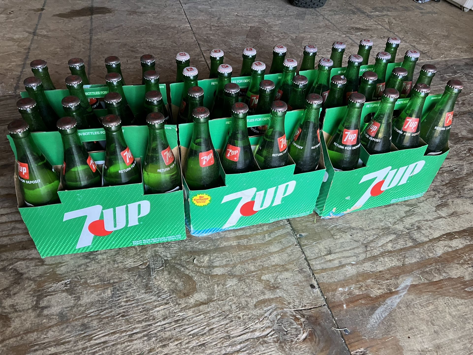Parma Hts - 7up Bottles - 1970”s - 8 Packs Full - $ 5 Each