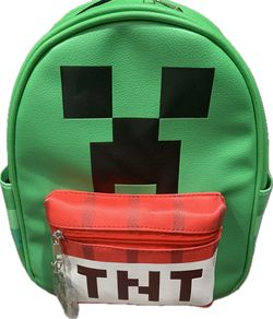 Minecraft Creeper TNT  Mini Backpack