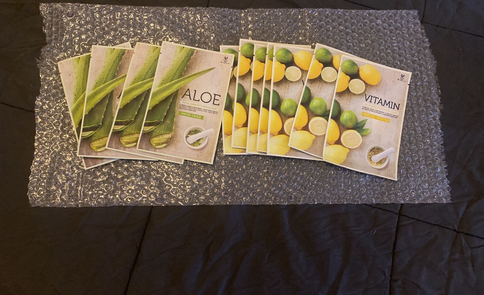 Face Masks Lemon And Aloe