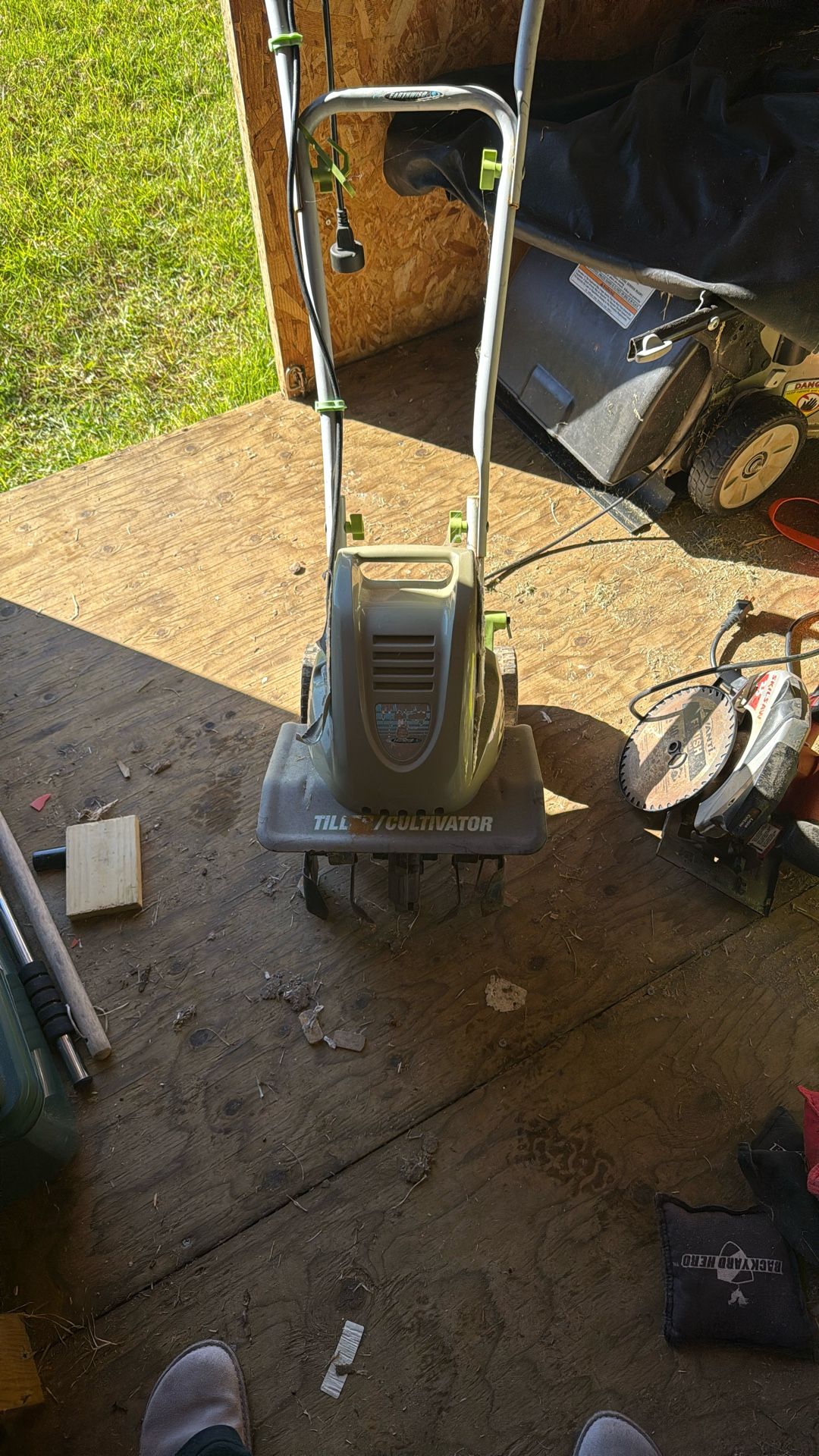 Tiller And Circular Saw- Both Corded
