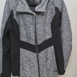 WOMENS XL NORTH FACE WITH HOOD