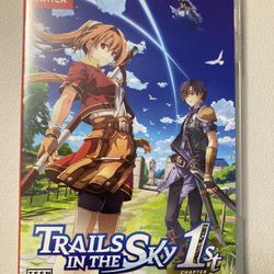 Trails In The Sky 1st Chapter Switch Case Game RPG Remake Action Adventure X Ps