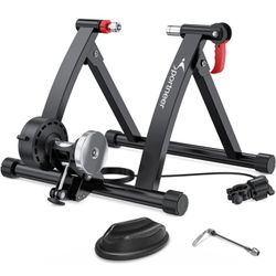 Bike Trainer Stand Indoor Riding - Magnetic Stationary Bicycle Exercise Stand