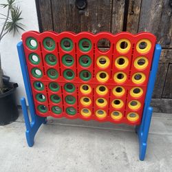 Costway Jumbo 4-to-Score 4 in A Row Giant Game Set