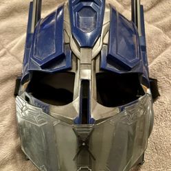 2010 Optimus Prime Hasbro Mask Sliding Battle Shield W  Adjustable Strap