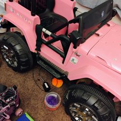 Pink Jeep