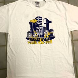 Goodyear Blimp “Walk & Roll” Tee Shirt - Large and XL