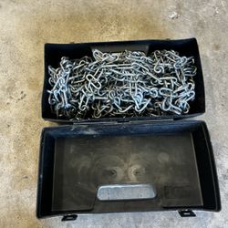 Tire Chains PL Type with Case – Good Condition