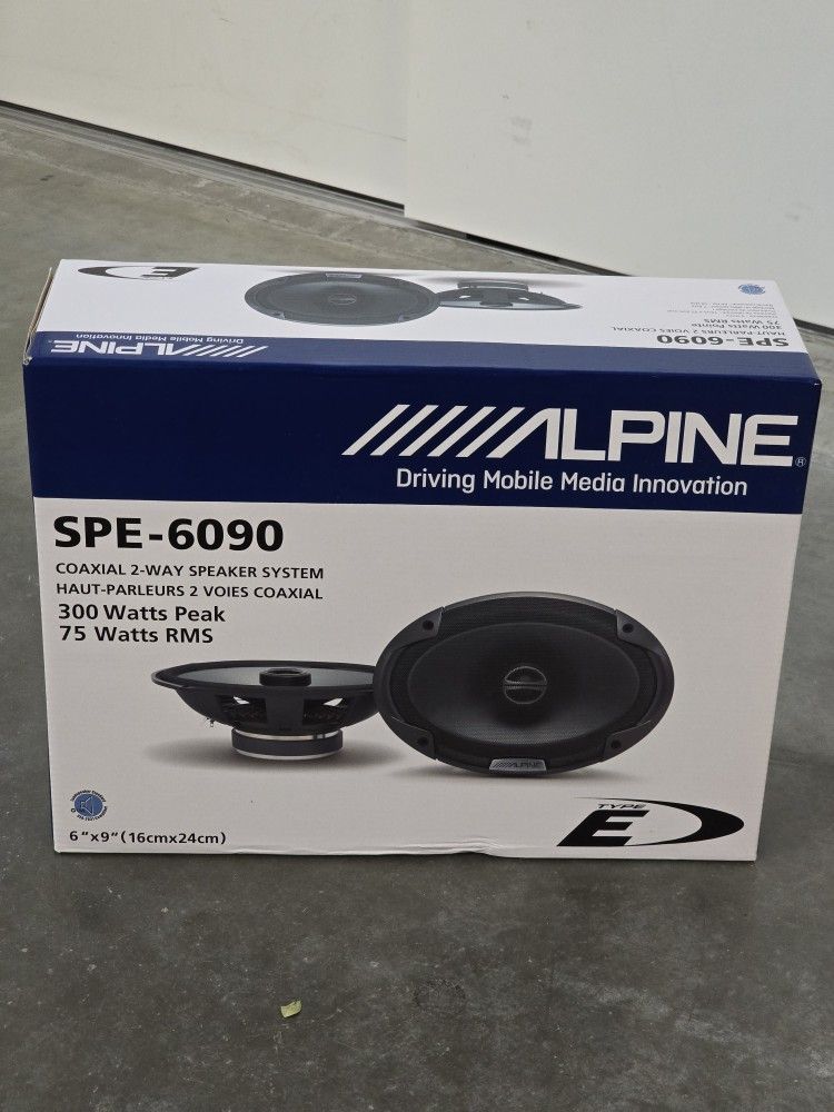 ALPINE SPE-6090 6X9" COAXIAL 2-WAY SPEAKER SET