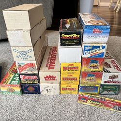 Baseball/Football Card Complete Sets 