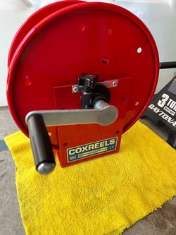 COX REEL 50FT HAND CRANK RED