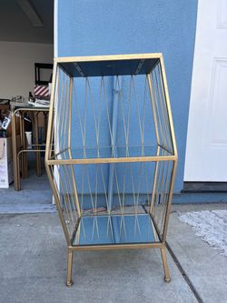 Glass Side Table