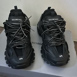 Black Balenciaga Tracks
